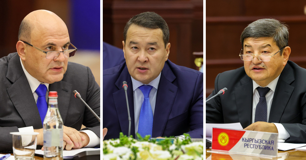Мишустин поддержал Жапарова в вопросах перевозок внутри ЕАЭС — глава правительства Казахстана высказался по теме общо