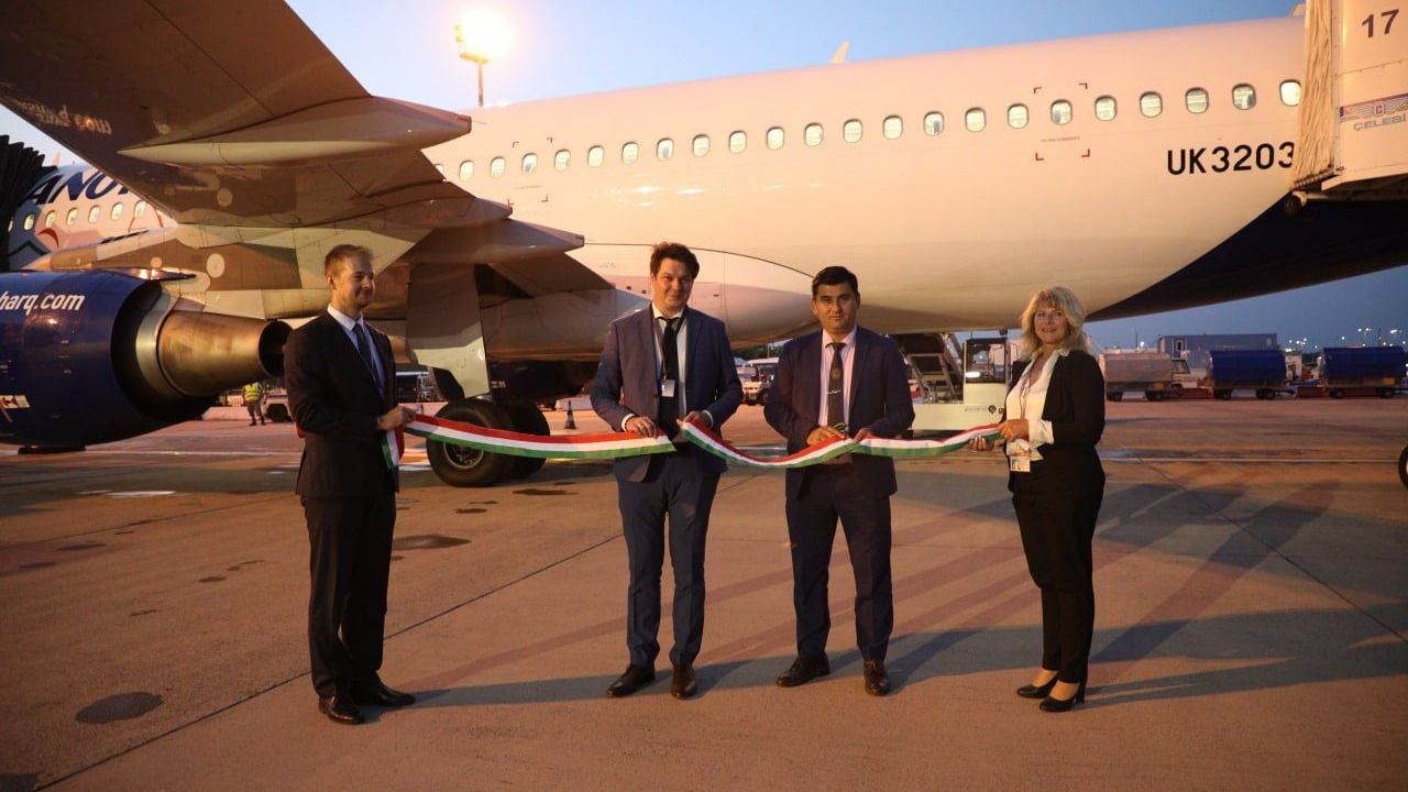 Из Узбекистана запустили прямой рейс в Венгрию