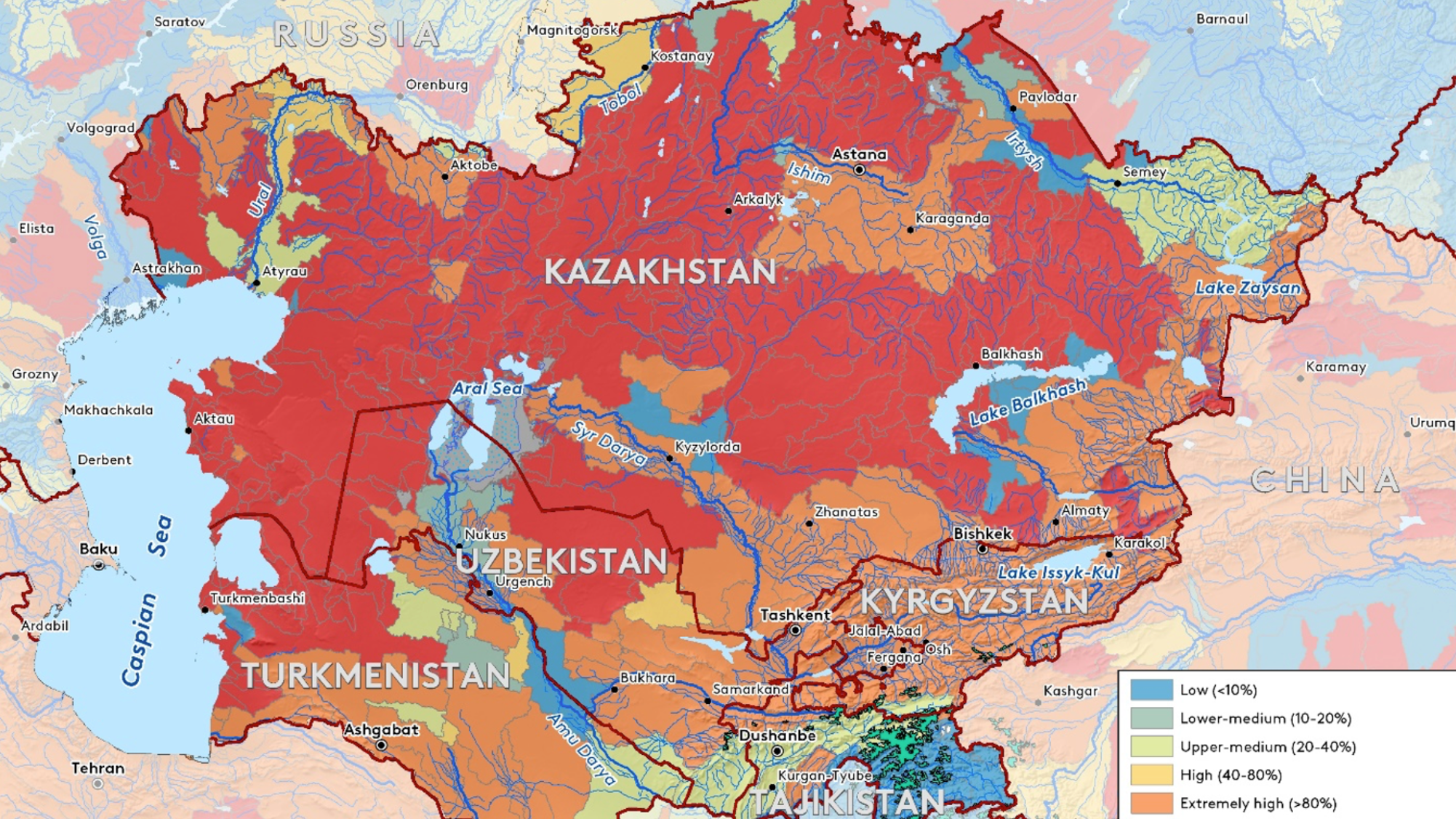 Конкуренция за воду в Центральной Азии только усилится - глава ЕАБР