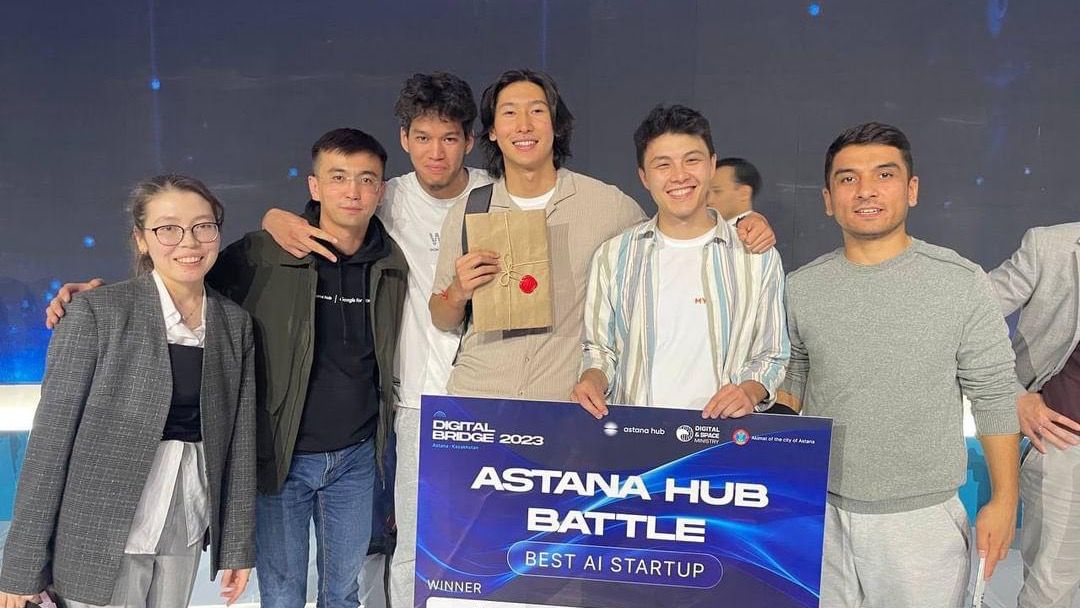 Проект кыргызстанцев стал лучшим стартапом искусственного интеллекта в Astana Hub Battle