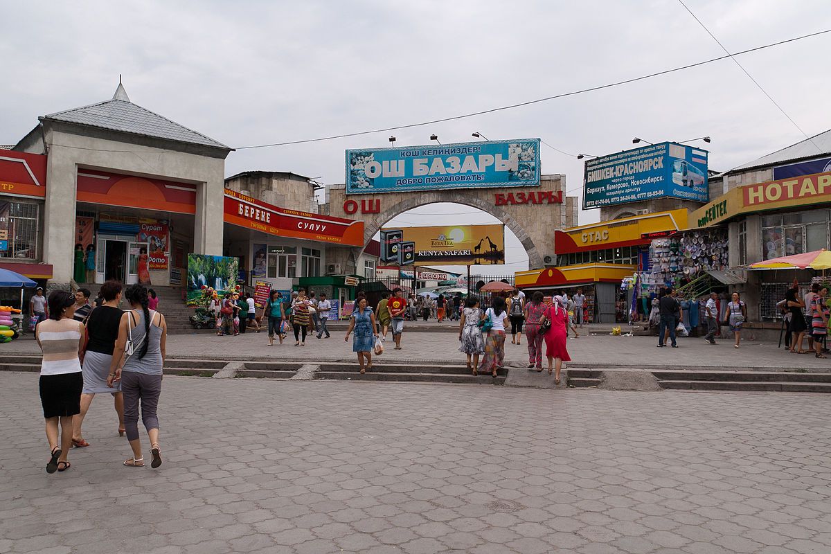 Ошский базар не будет работать в дни саммита СНГ