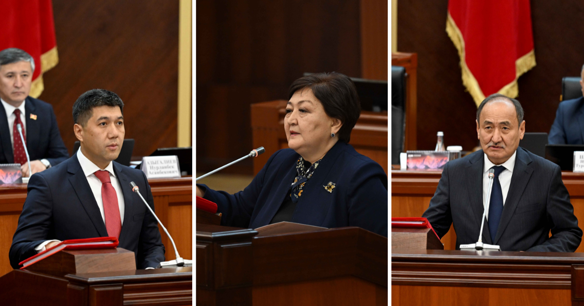В парламенте принесли присягу три новых министра и два прежних