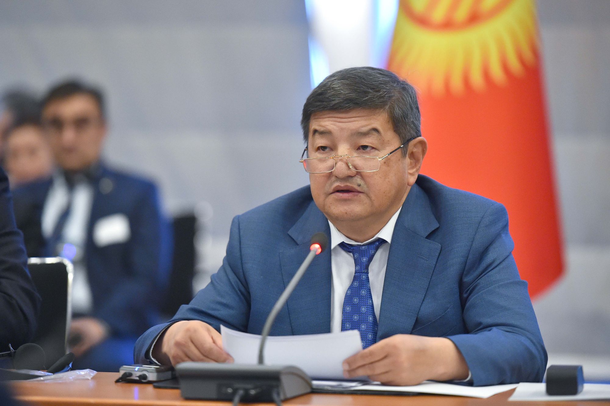 Акылбек Жапаров призвал немецких партнеров инвестировать в горную добычу на территории КР