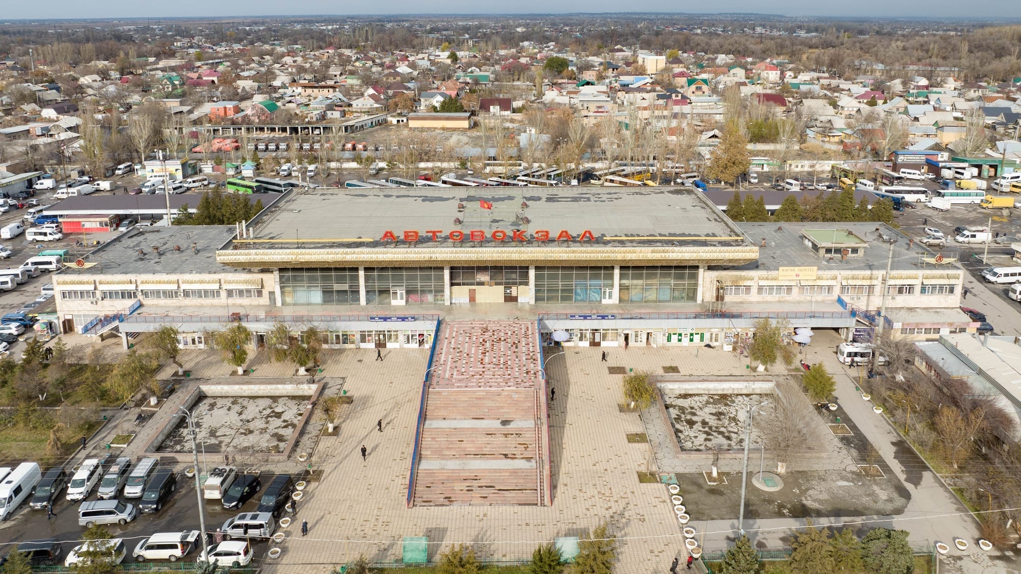 Мэрия Бишкека организовала новый автовокзал на Объездной