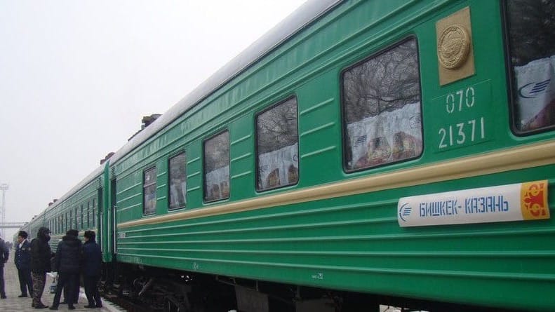 С начала года "Кыргыз темир жолу" перевез 211 тысяч пассажиров