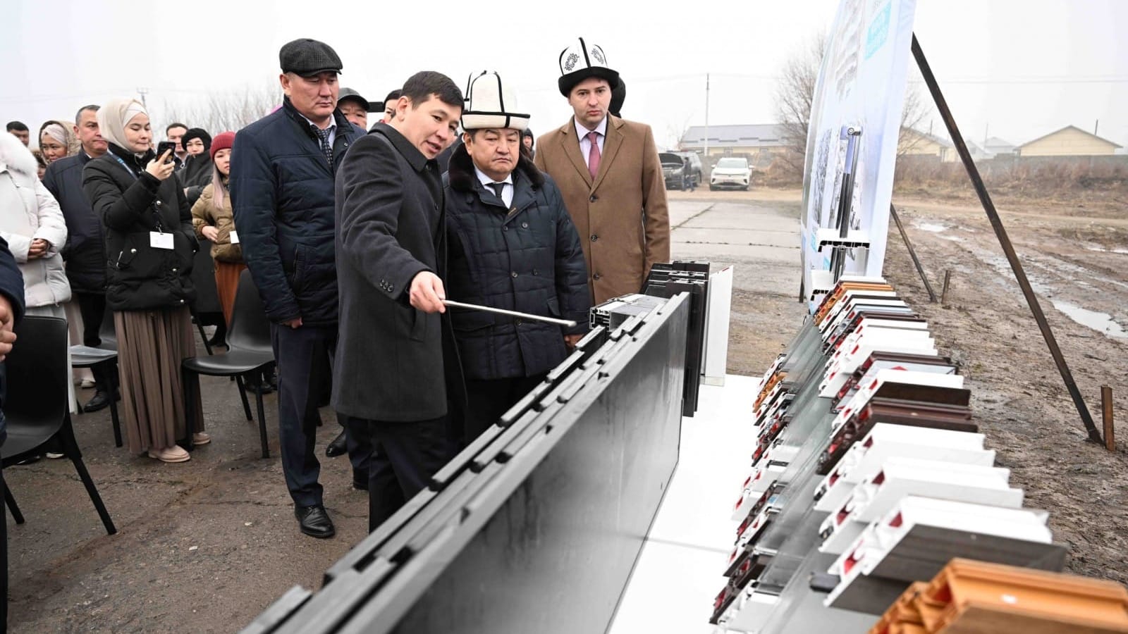 В Чуйской области дан старт строительству завода по производству окон