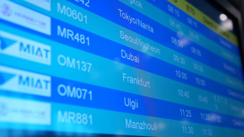 Из Монголии запустили рейсы в Дубай