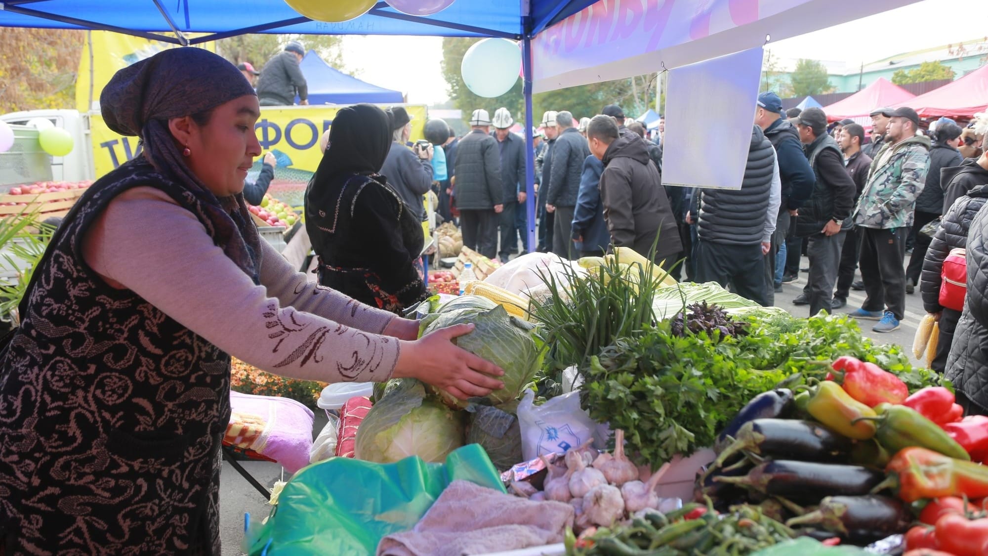 Рынков в Кыргызстане стало за год на 12 больше