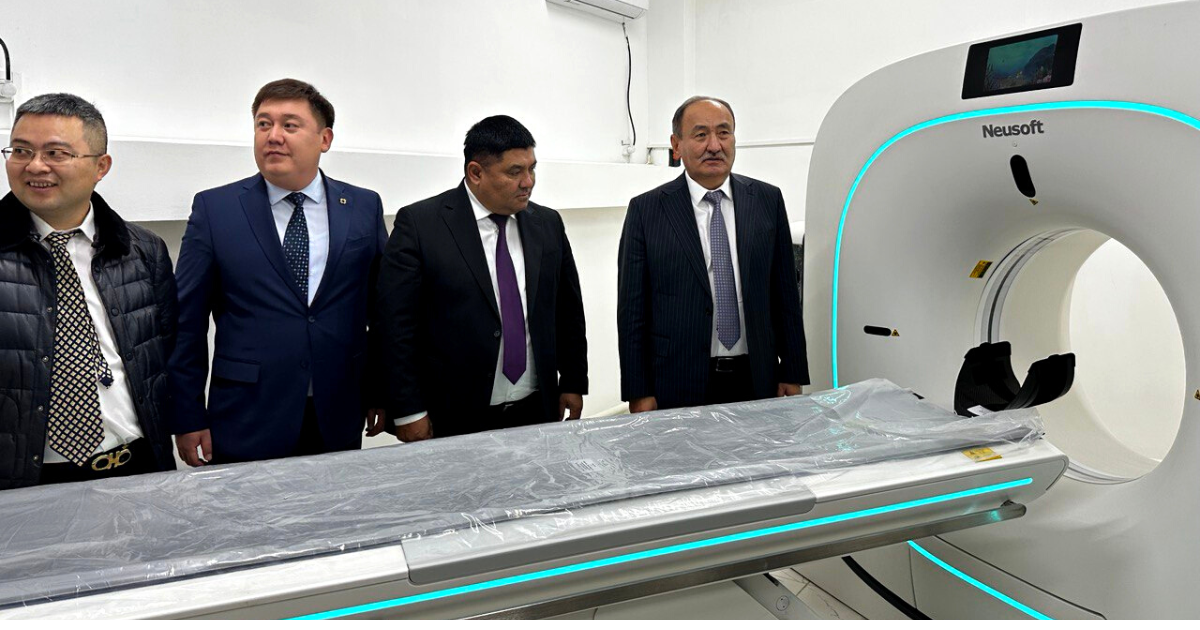 В Узгенском и Токтогульском районах открыли центры компьютерной томографии