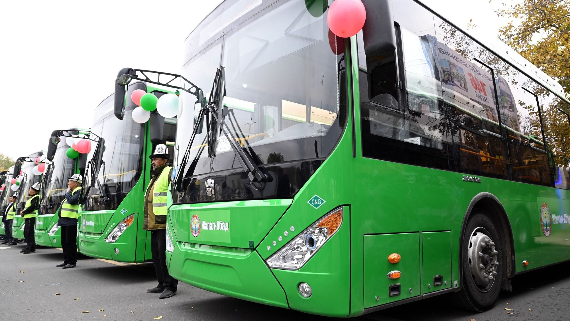 В Джалал-Абаде новые автобусы не вышли на линии — нет топлива