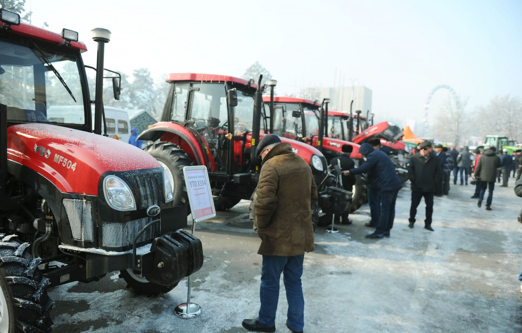 За январь фермеры КР получили сельхозтехнику на 593 млн сомов