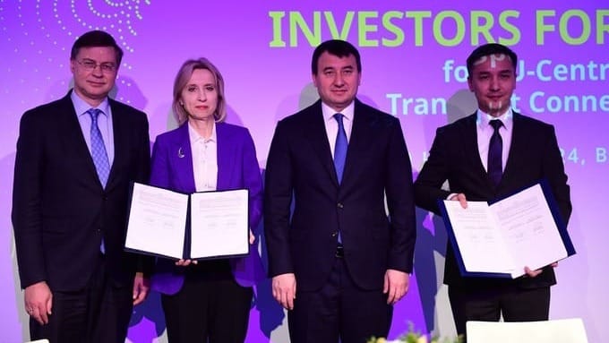 ЕИБ выделит €1.5 млрд Кыргызстану, Казахстану и Узбекистану на развитие транспорта
