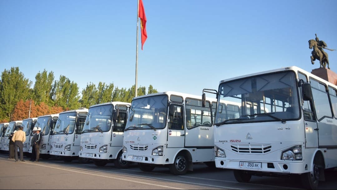 В Бишкеке частично изменили маршрут автобуса №2