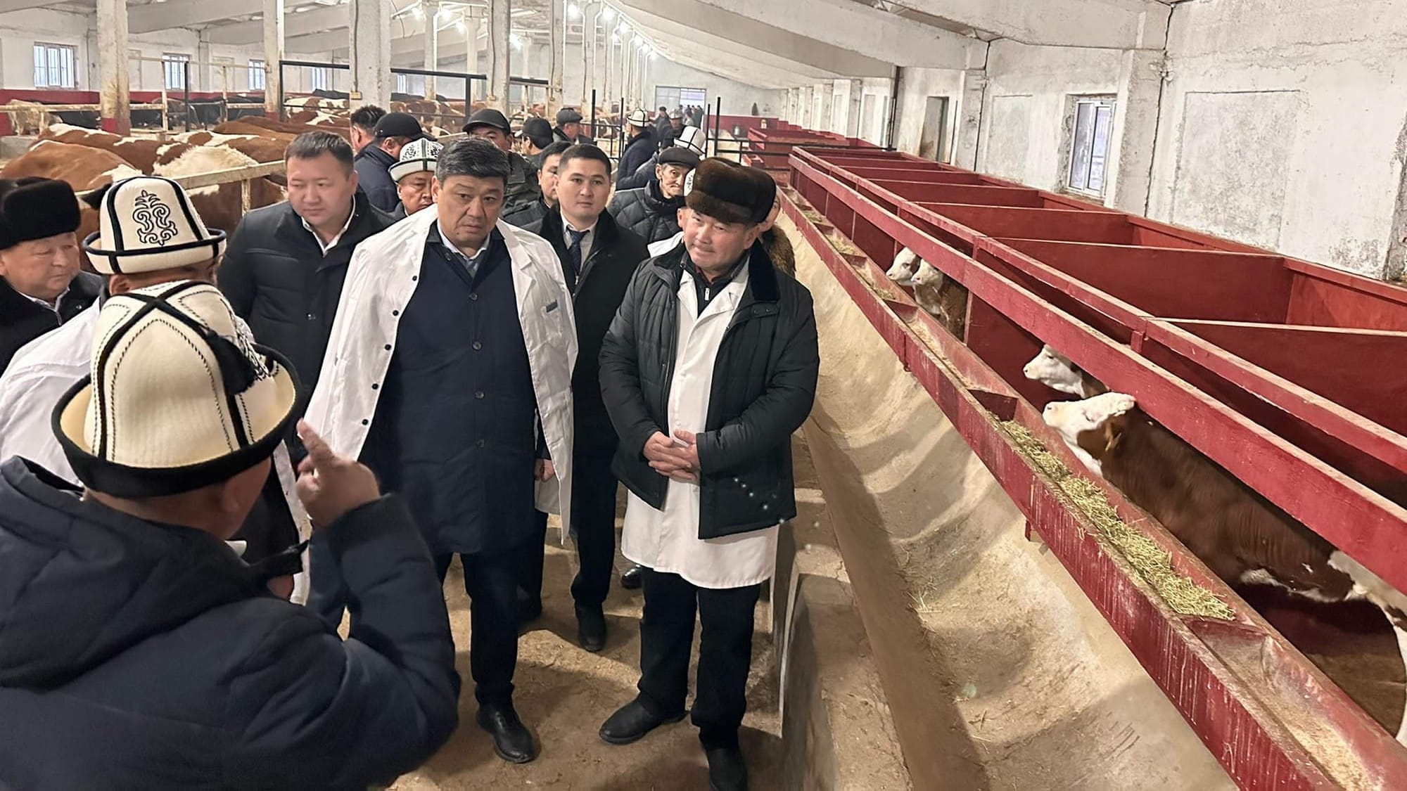 Бакыт Торобаев осмотрел ферму «Рональдо» – ее построили за $110 тысяч