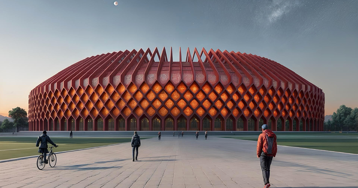 Как будет выглядеть новый стадион в Бишкеке – эскизы
