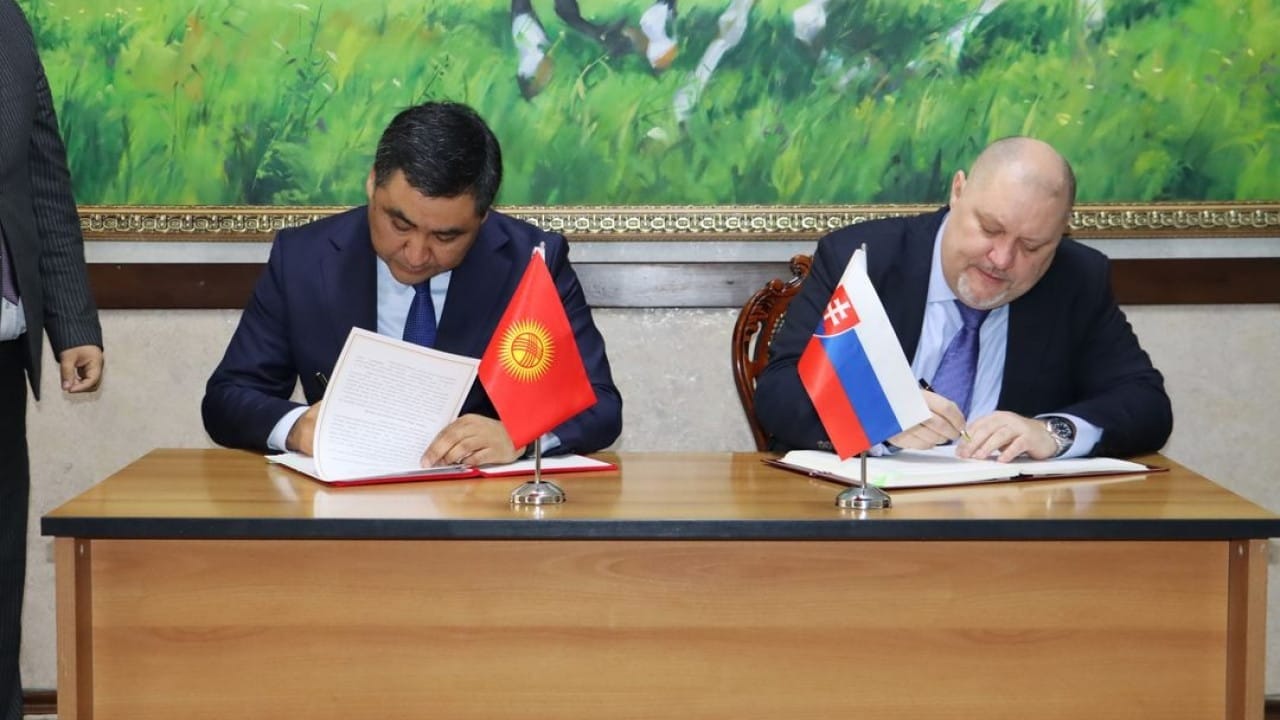 Кыргызстан и Словакия договорились об исключении двойного налогообложения