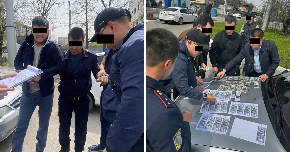 ГКНБ задержал инспектора УПСМ в Бишкеке – он вымогал взятку за возврат прав и авто