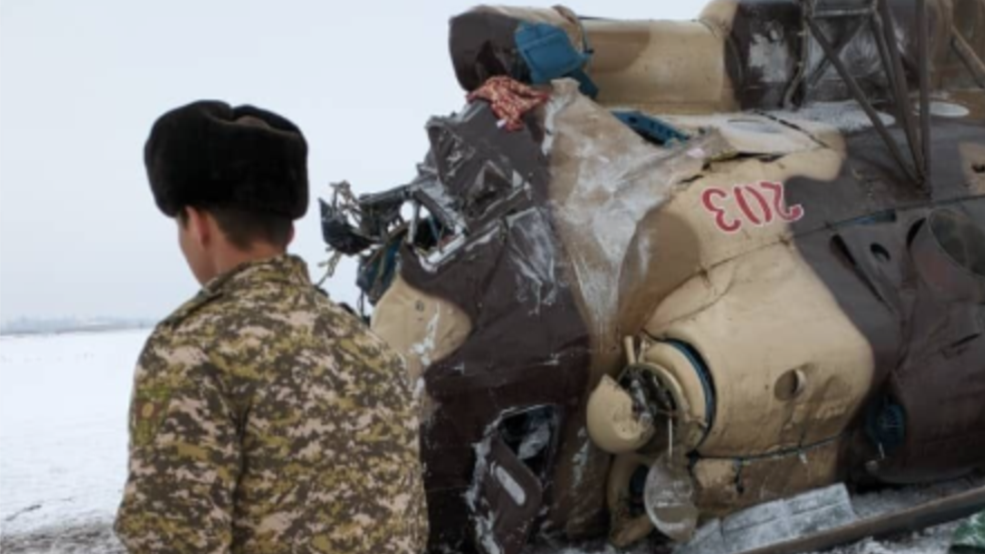 Глава Генштаба ВС КР озвучил предварительные причины крушения Ми-8 в Бишкеке