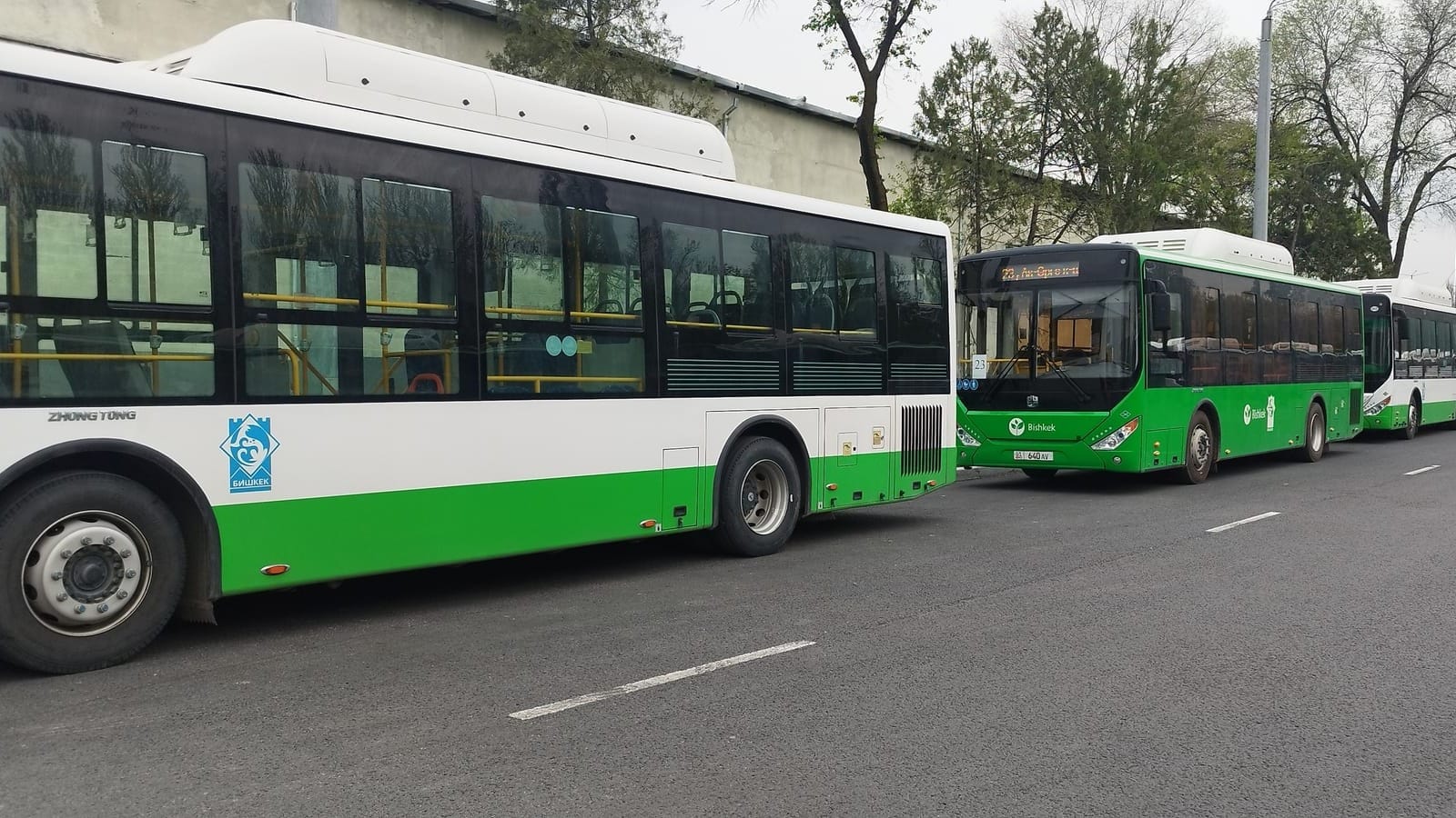 В Бишкеке запускают новый автобусный маршрут №23