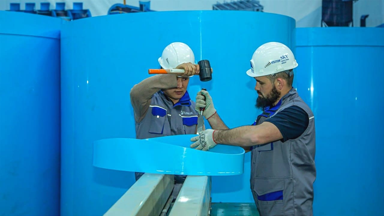 В Бишкеке открыли завод по производству очистных сооружений