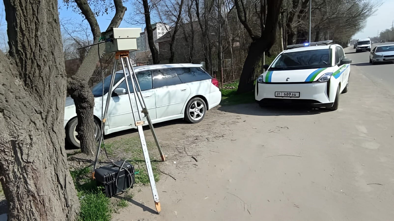 Компанию «Вега», которая фиксирует нарушения ПДД в Бишкеке, оштрафовали за неправильную парковку