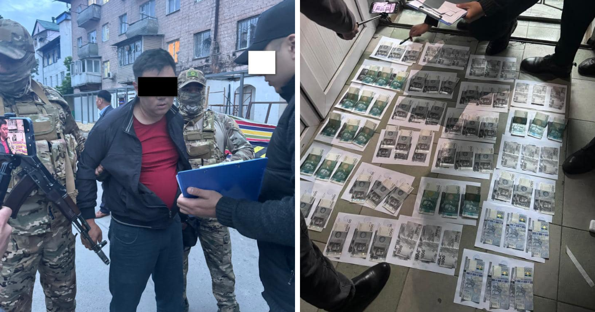 В Чуйской области мужчина вымогал у женщины $40 тысяч – его задержали