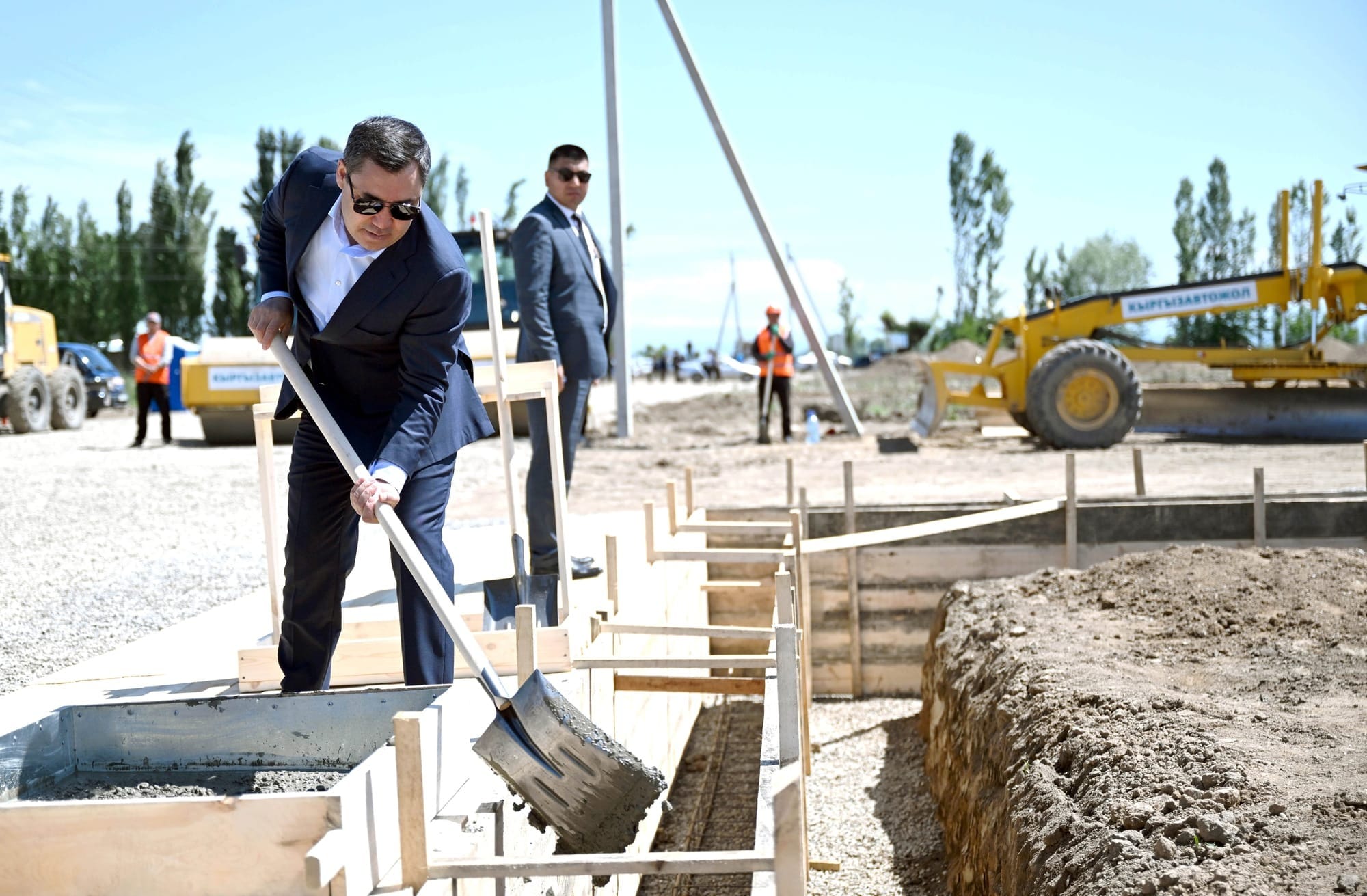 Дан старт строительству нового села для переселенцев из эксклава Барак