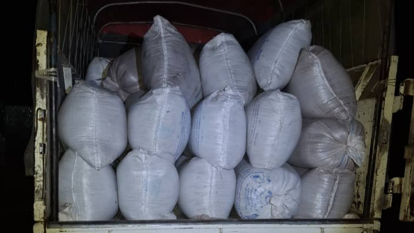 В Кыргызстан нелегально пытались ввезти 4.6 тонны риса
