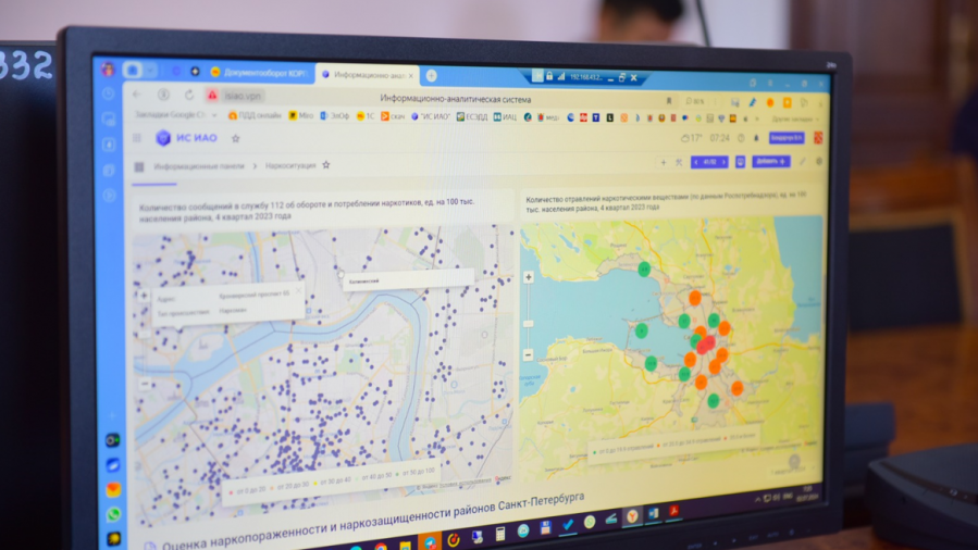 Санкт-Петербург предложил Бишкеку реализовать проект «Антинар» для мониторинга наркоситуации в столице