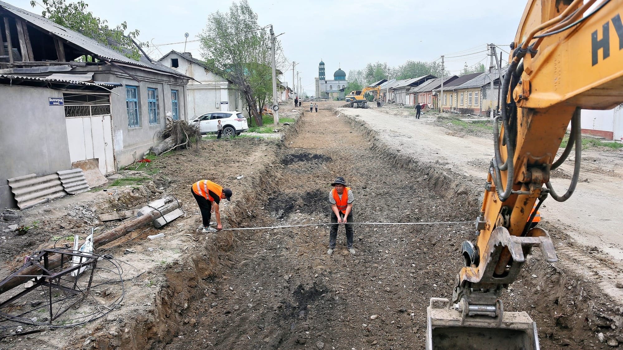 В Оше улицу Волгоградскую расширят до четырех полос