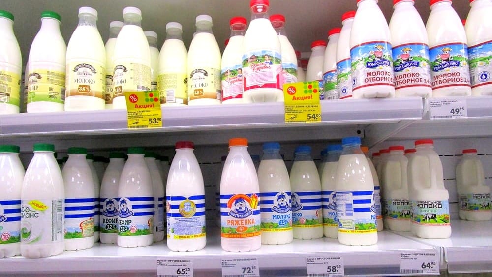 В Кыргызстан не пустили 16.5 тысячи литров молочной продукции из России