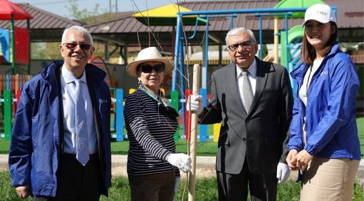 KICB с партнерами высадили более 1800 саженцев