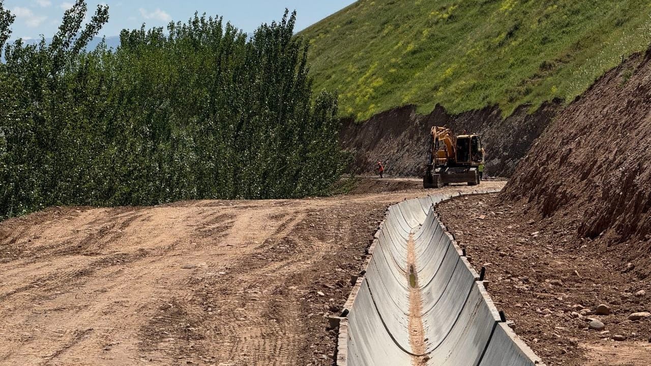 До конца года в Кара-Кульдже построят ирригационный канал для полива 680 га сельхозугодий