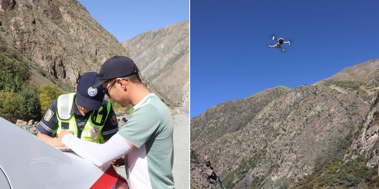 «Автоураганы» и дроны зафиксировали 18 тысяч нарушений ПДД на дорогах Кыргызстана