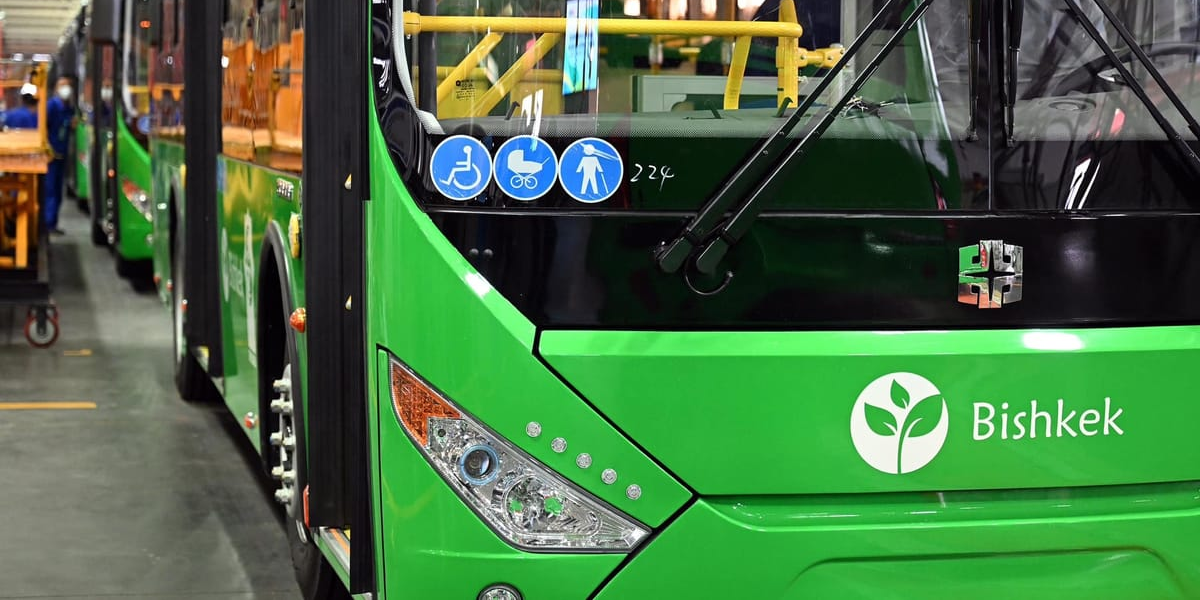 В Бишкеке изменили схемы движения семи автобусных маршрутов