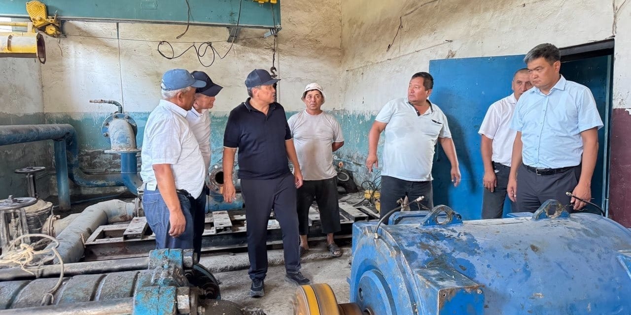 Насосную станцию в Баткенском районе модернизируют за 28.1 млн сомов