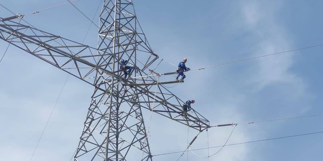 В Баткенской области обновили более 600 км линий электропередачи высокого напряжения