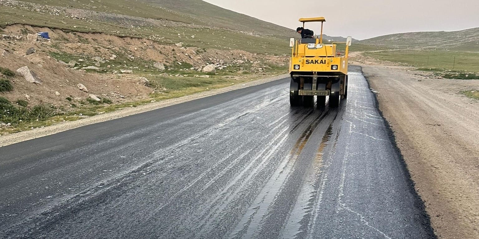 Минтранс завершил укладку асфальта на перевале Отмок