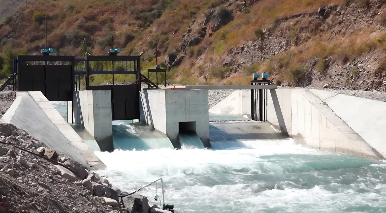 В Чуйской области завершается строительство ГЭС «Шамшы» мощностью 1.7 МВт