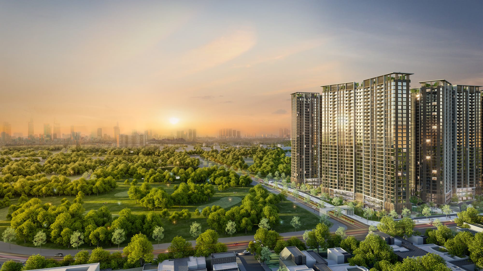 Визуализация кластера The Essence. Фото компании.