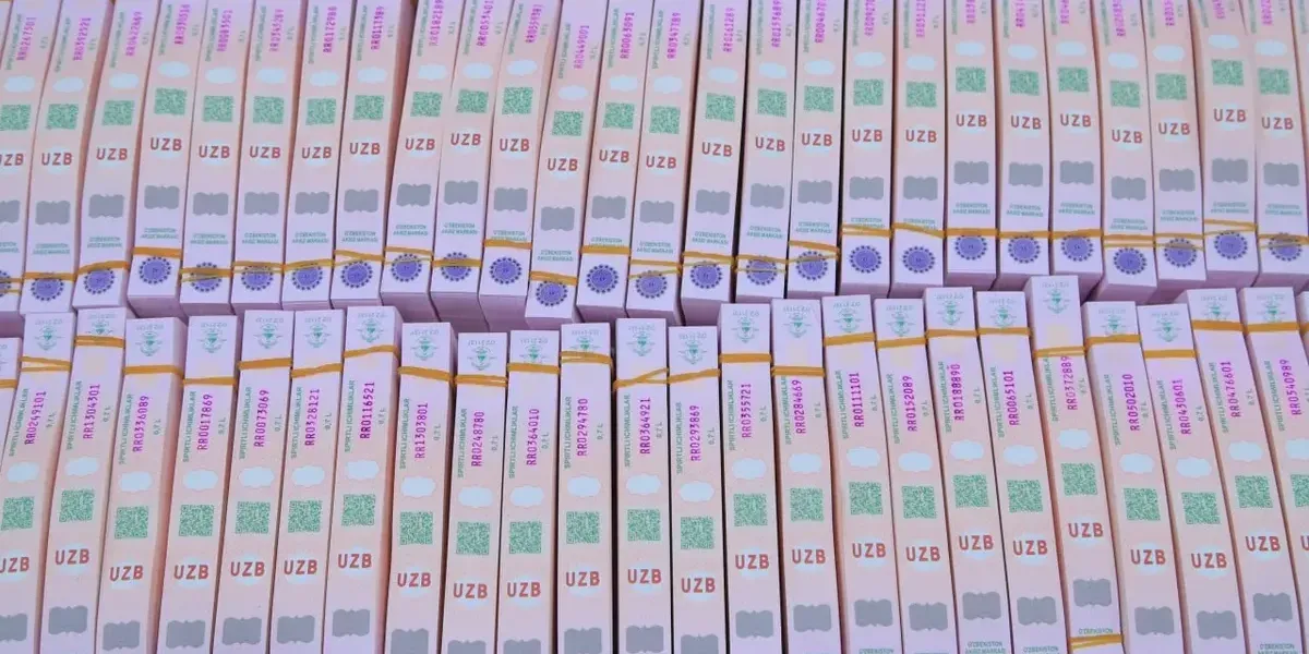 Таможенники КР предотвратили контрабанду в Узбекистан акцизных марок на алкоголь