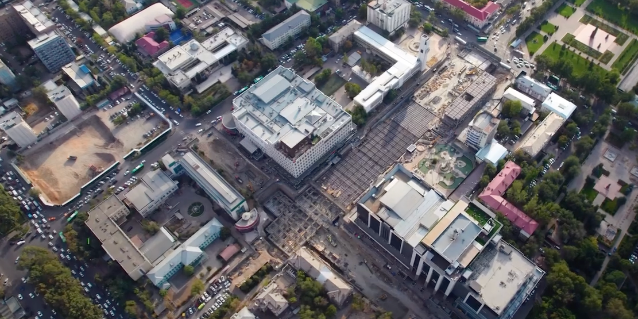 Когда в Бишкеке завершат строительство подземного комплекса Old Bishkek? Ответ Наримана Тюлеева