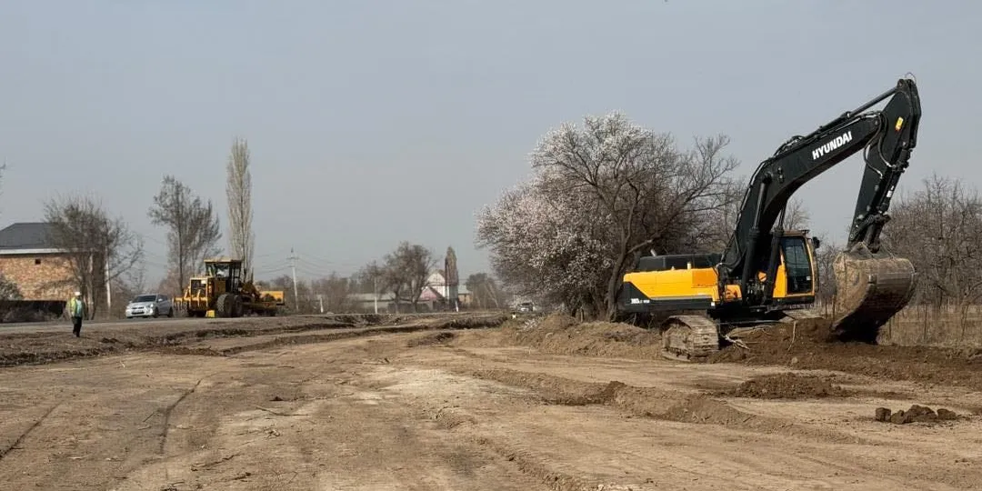 В 2025 году планируется обновить 6.7 км дороги Бишкек – Кунтуу – Шопоков