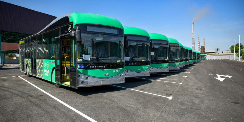 С 25 сентября в Бишкеке начнут курсировать новые электробусы