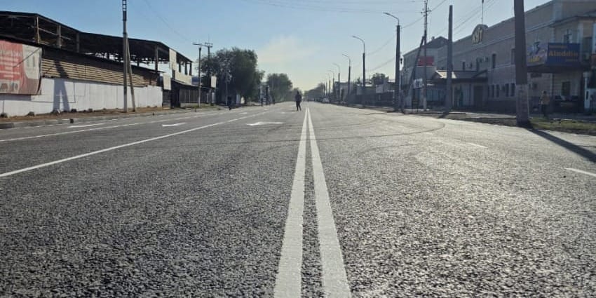 В Бишкеке на ремонт закрыли два отрезка улицы Л. Толстого