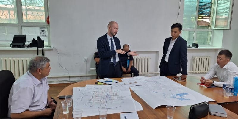 Мэрия рассматривает трассировку Южной объездной при подготовке генплана Бишкека