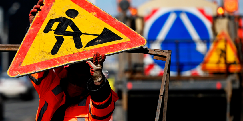 В Бишкеке частично закрыли улицу Турусбекова для замены теплотрассы