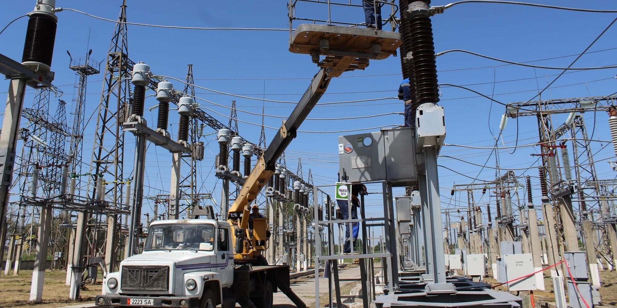 Ремонтные работы на подстанции «Кара-Балта» выполнены на 70%