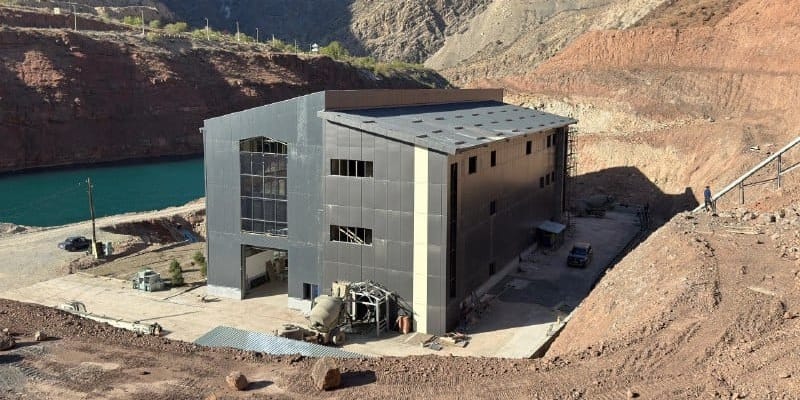 Строительство Каракульской ГЭС. Фото: ОАО «Чакан ГЭС».