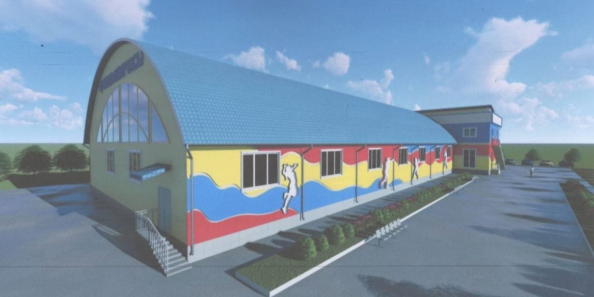 В Ошe стартовало строительство спорткомплекса стоимостью 82 млн сомов